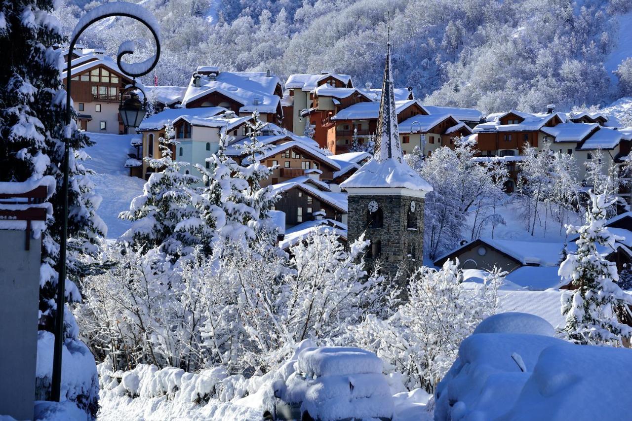 Villa CHALET de charme 13 personnes avec Sauna SKI O PIEDS à Saint-Martin-de-Belleville Extérieur photo