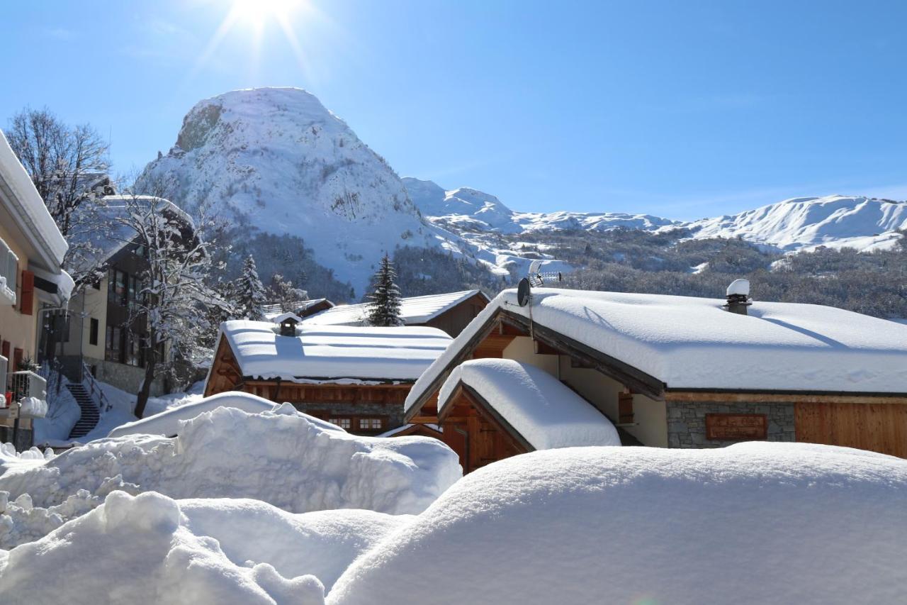 Villa CHALET de charme 13 personnes avec Sauna SKI O PIEDS à Saint-Martin-de-Belleville Extérieur photo